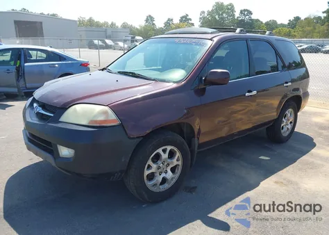 2001 Acura Mdx from USA, damaged, VIN 2HNYD18621H518866